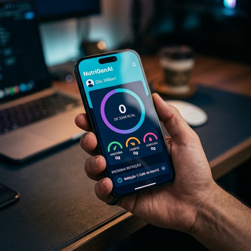 App NutriGenAI Mockup